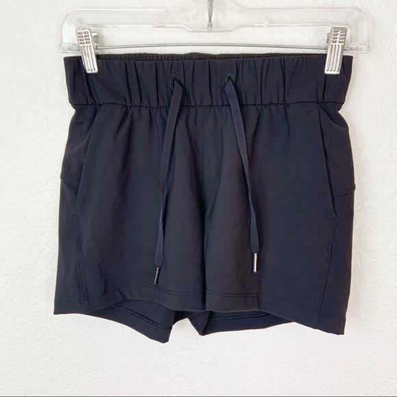 lululemon athletica Pants - Lululemon Tracker Shorts Black 4